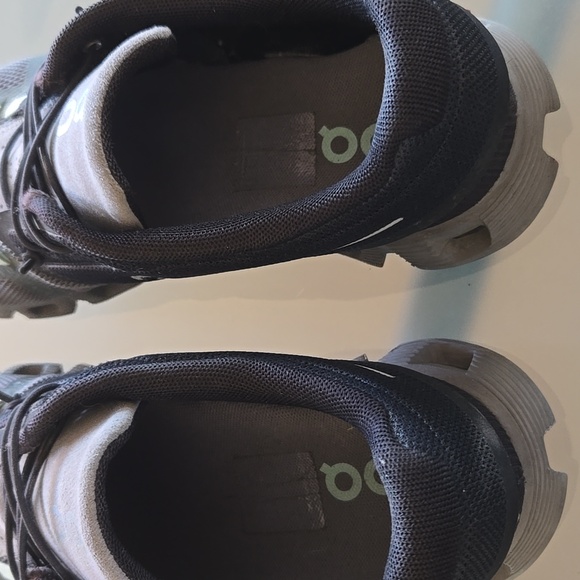 On Running Women's Black and Gray Shoes - Picture 8 of 12